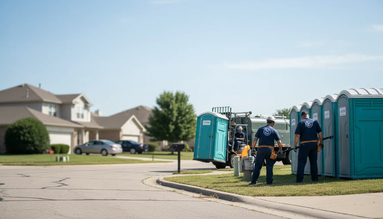Porta Potty Rental in Paxton, IL near me